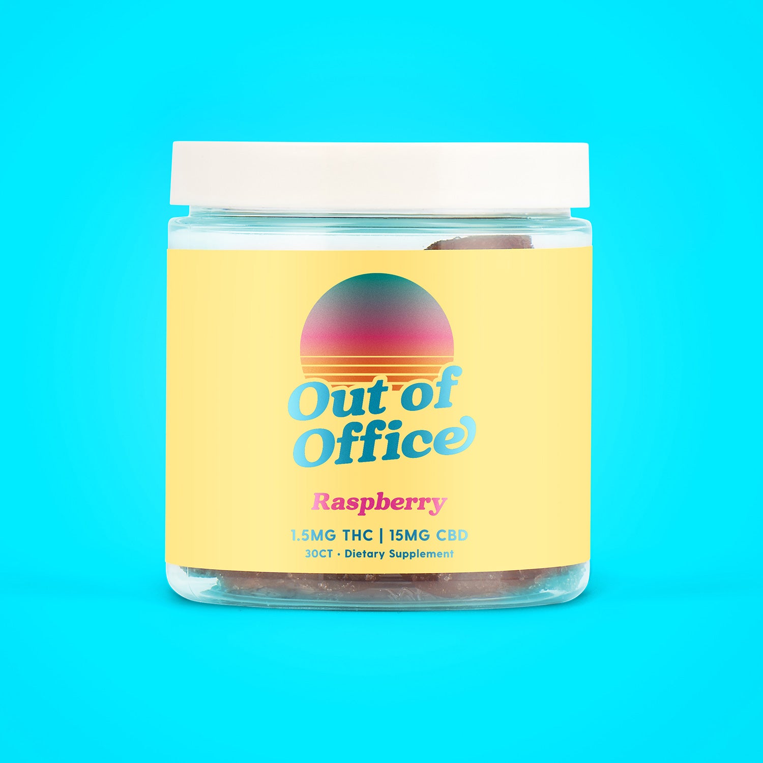 Out of Office THC Gummies 1.5Mg THC + 15Mg CBD