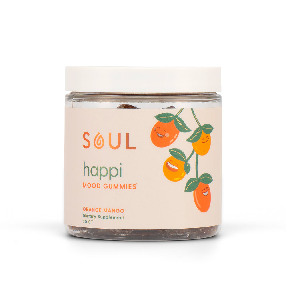Soul Happi mood boosting gummies
